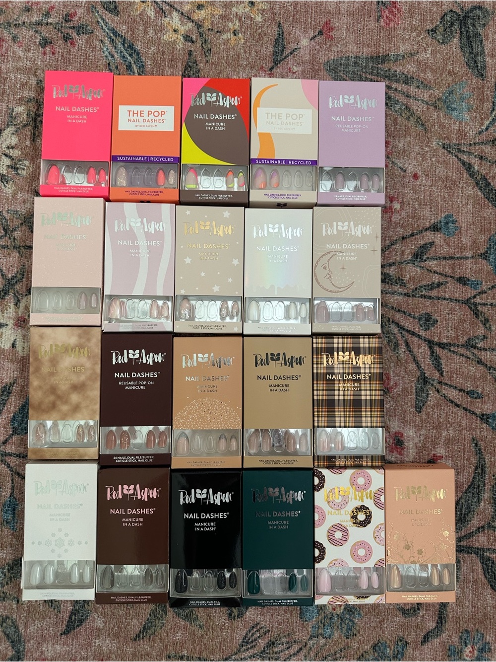 Red Aspen Nail Dash EXTRAS (please read description)